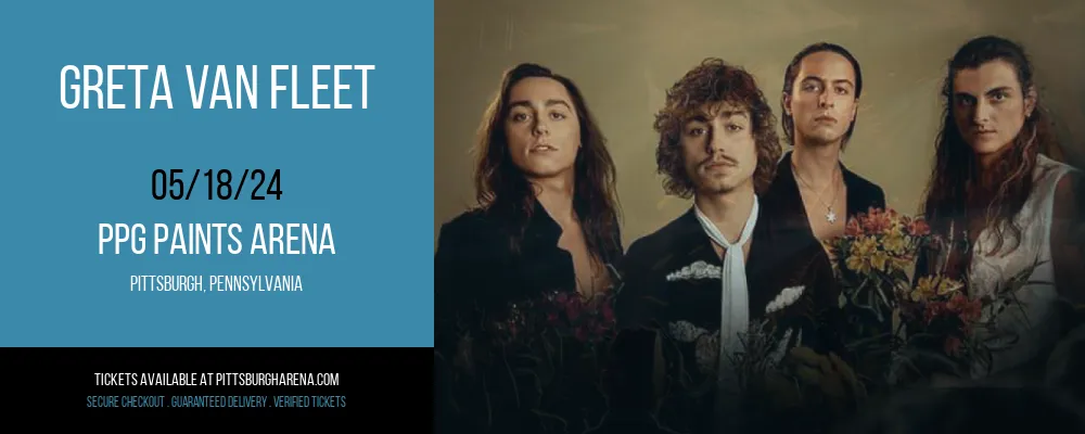 Greta Van Fleet at PPG Paints Arena