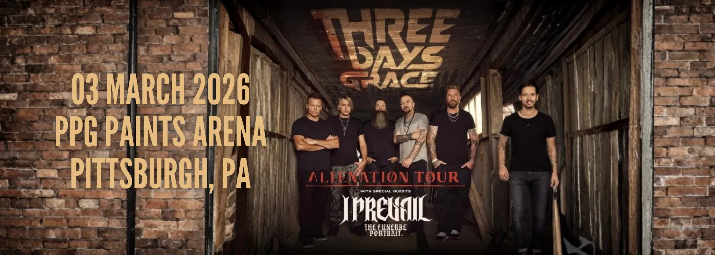 Three Days Grace, I Prevail & The Funeral Portrait